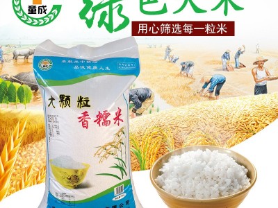 童成米业大颗粒香糯米25千克香糯可口量大优惠餐饮米图3