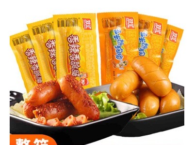 双汇玉米热狗肠香辣脆肠火腿肠整箱香肠即食肉肠烤肠泡面搭档零食图2