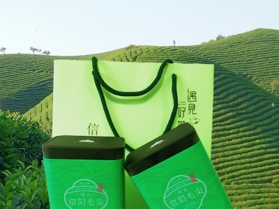 信阳毛尖2020年茶叶新茶高山炒青毛尖厂家直销批发125克散装包邮图2