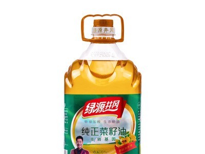 绿源井冈 纯正菜籽油5L*4箱 食用油 素食一级粮油家用图2