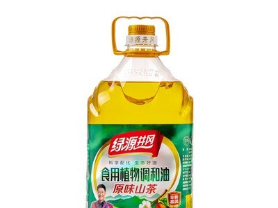 绿源井冈 原味山茶调和油 食用油5L 厂家直销餐饮压榨粮油图2