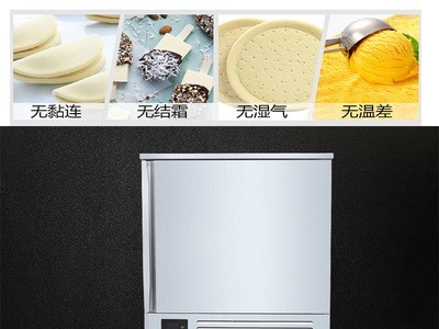 烨昌低温速冻冷冻柜无霜风冷商用智能温控海鲜包子饺子食品速冻柜图2