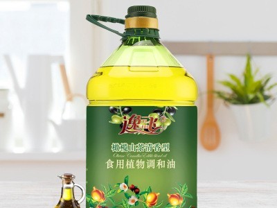 特价5升逸飞橄榄山茶调和油植物食用油一件代发图3