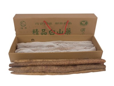 绿参新鲜山药河北特产礼品白山药产地直销9斤礼盒精装图5
