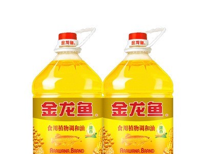 金龙鱼花生浓香型食用油 大桶装植物调和油5L/瓶 家用炒菜食用油图3