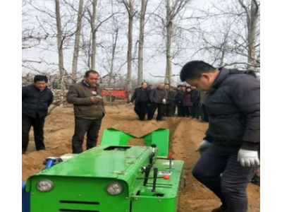 履带式开沟微耕机厂家果园施肥开沟机除草机丘陵开荒犁地旋耕机图2