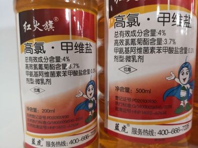 高氯甲维盐4% 蔬菜果树甜菜夜蛾钻心吊丝虫青虫 50ml*240图5