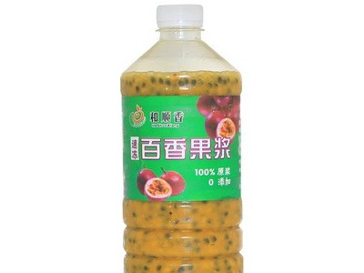 新鲜百香果浆 冷冻原浆奶茶店商用速冻广西百香果肉汁酱厂家批发图5