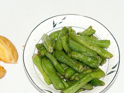 供应冷冻蔬菜油炸蔬菜 油炸豆角 冷冻豆角 速冻油炸豆角条图3