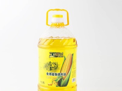 厂家直供5L植物玉米调和油 食用植物玉米调和油餐饮家用大桶油图2