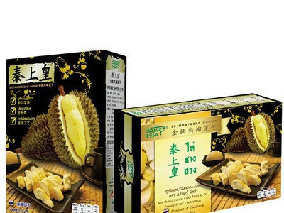 榴莲干进口 泰国原装进口金枕头榴莲干醇香水果干蜜饯零食批发80g图2