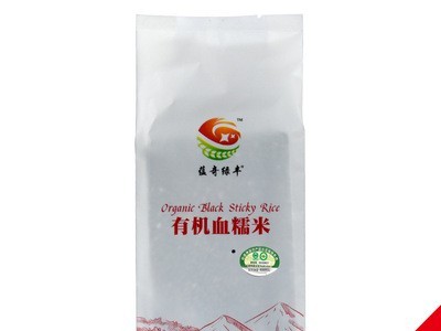 【蕴奇绿丰】内蒙特产有机血糯米 五谷杂粮批发代理 500g血糯米图3