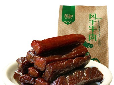 蒙都风干牛肉干七成干500g内蒙古真空独立包装图3