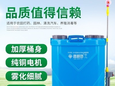 厂家供应背负式16L/20L农用 电动喷雾器12V农药喷雾机电动打药机图2