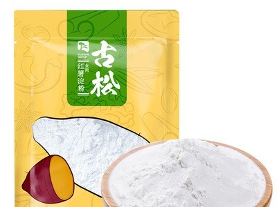 古松 红薯淀粉 地瓜粉 细淀粉 番薯粉烘焙原料 500g*30袋批发图5