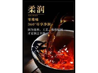 新益号陈年老普洱 八年易武藏韵老茶头普洱500g普洱茶熟茶图5