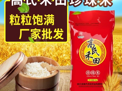 高氏禾田珍珠米东北特产当季新米5kg 10斤袋东北大米厂家直批代发图5