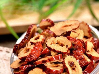 批发 新疆若羌枣圈 红枣干 枣片 500g/袋 大圈 休闲零食 散装批发图4