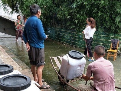 汉农中蜂木桶土蜂蜜500g古法割蜜一年只取一次秦岭山野花天然纯蜜图3