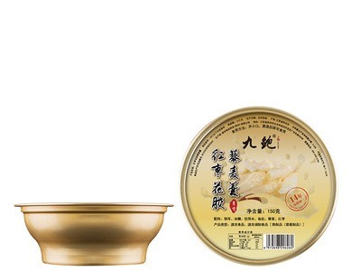 金舜金碗花胶藜麦羮150g即食花胶甜品加热开盖即食贴牌加工OEM图3