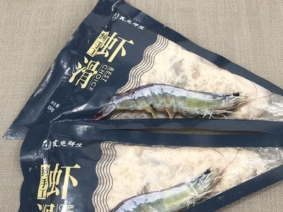 虾滑手工鲜虾球 火锅食材配菜新鲜家用麻辣烫青虾仁 速冻手打虾丸图3