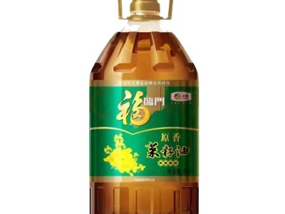 中粮福临门食用油原香三级菜籽油20升（5L*4瓶）原箱整件图2